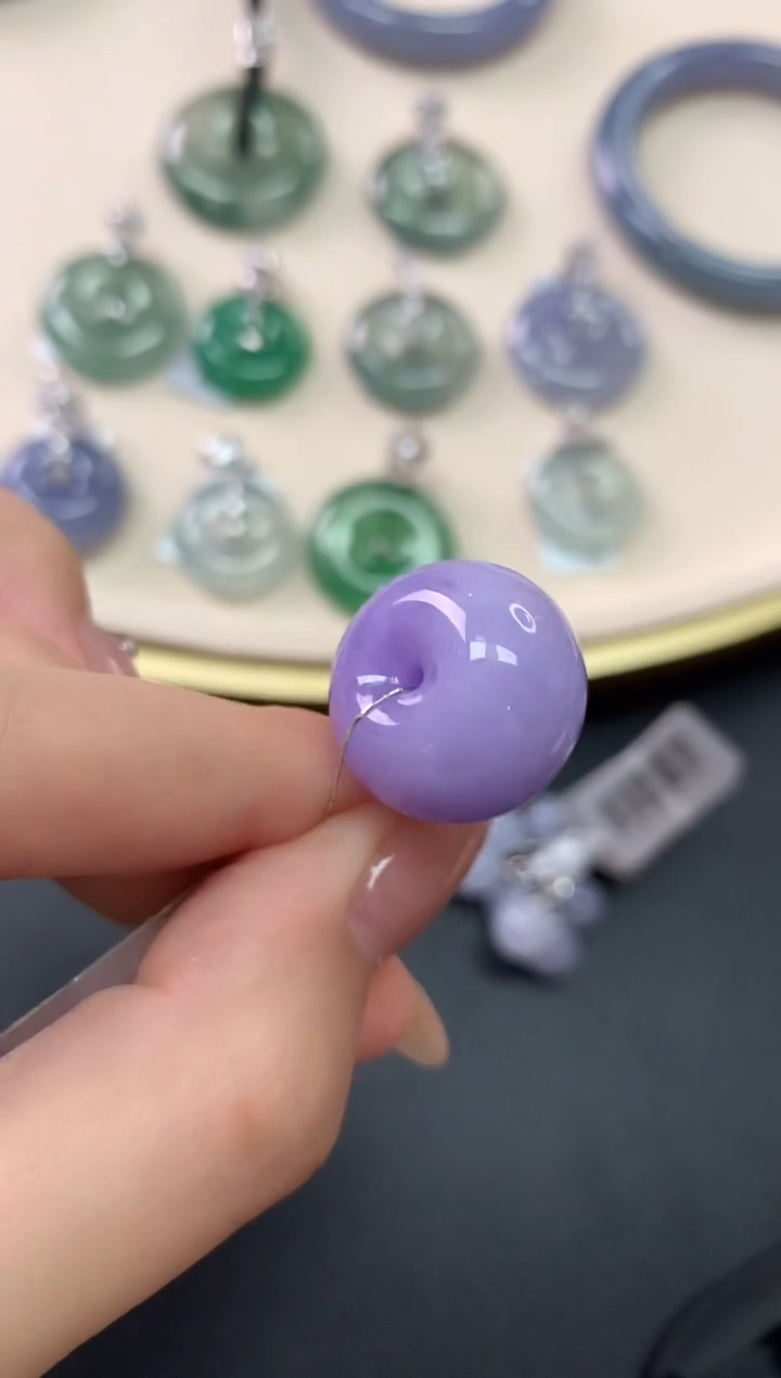 翡翠未镶嵌吊坠(不含链)X272|9800