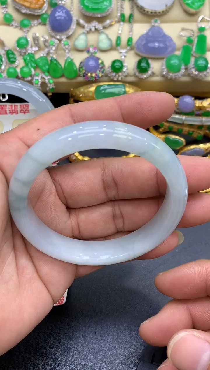 未镶嵌手镯翡翠208-中国好珍宝