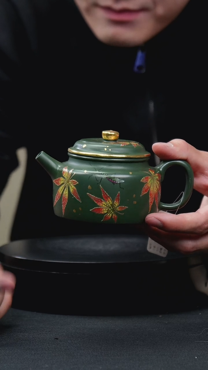 【闪购商品】紫砂茶壶047民国绿德钟