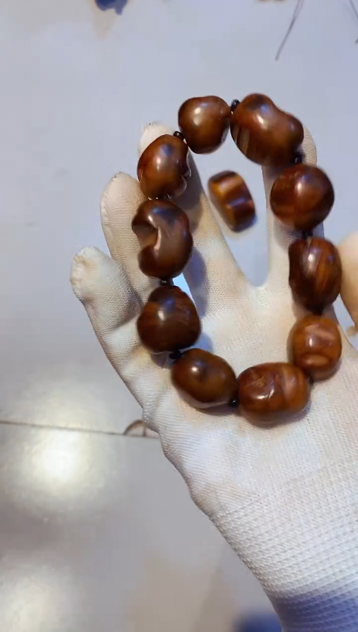 柏木（崖柏）43太行崖柏陈化手把手串