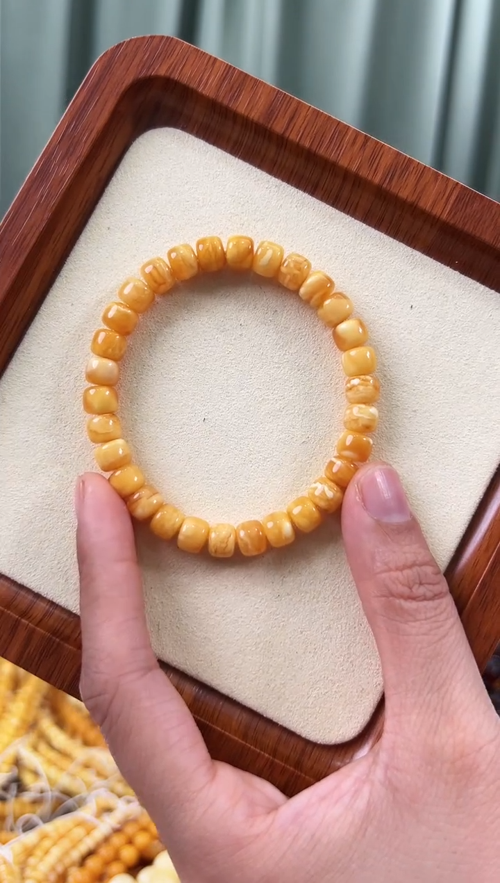 【闪购商品】琥珀手链未镶嵌蜜蜡手串 