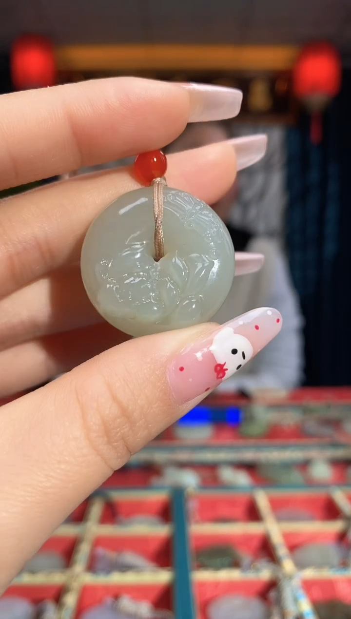 【闪购商品】和田玉颈饰未镶嵌扣