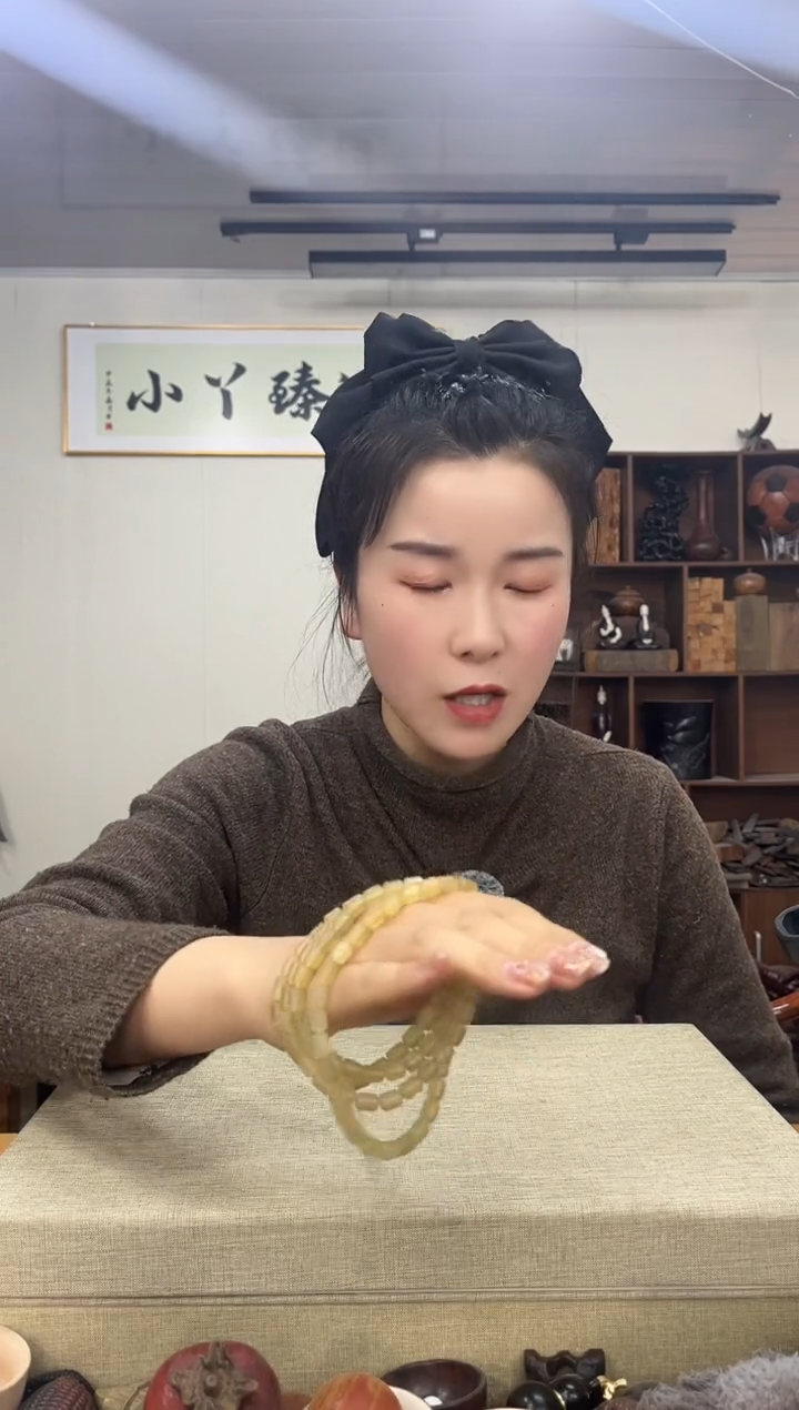【闪购商品】木1020可可长桶多圈串木木木