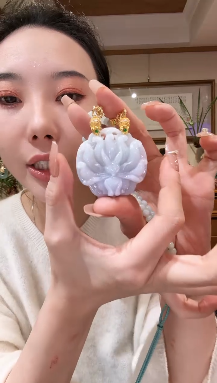 【闪购商品】翡翠颈饰未镶嵌国风