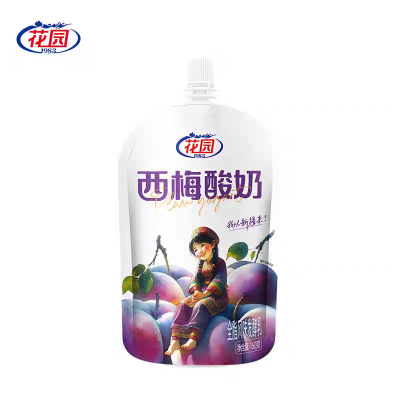 新品上市·花园西梅酸奶一袋