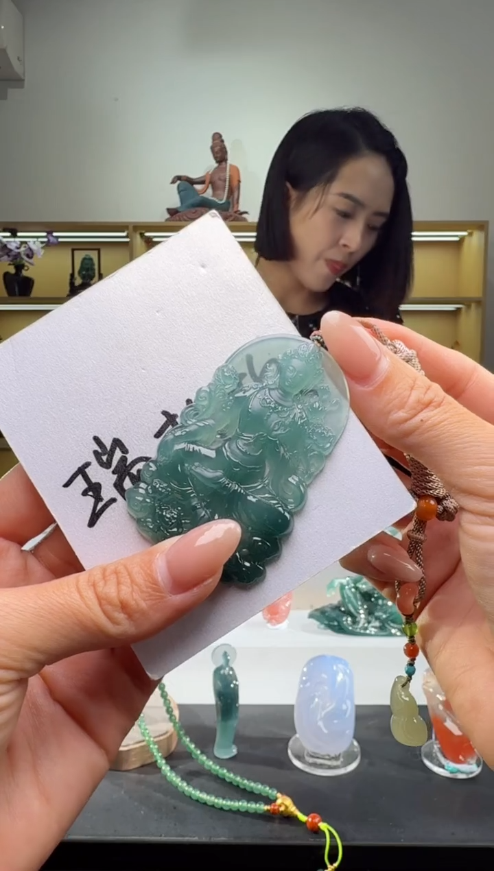 吊坠(不含链)未镶嵌翡翠度母