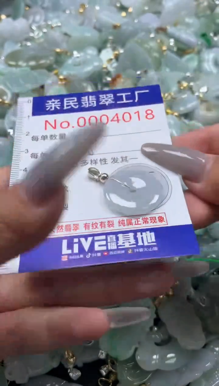 颈饰未镶嵌翡翠4018
