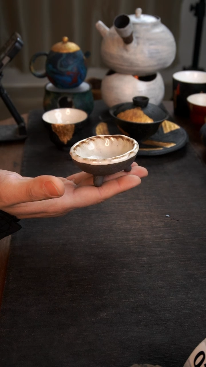 【闪购商品】其他三足杯005小康茶器