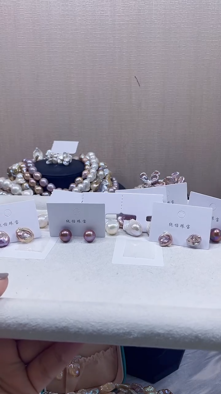 未镶嵌套装淡水珍珠【纯恬饰品】（多样性发货发一）
