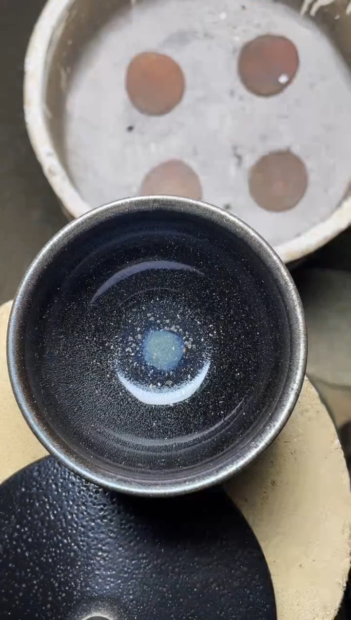【闪购商品】茶盏叶紫建盏瓷器微瑕237