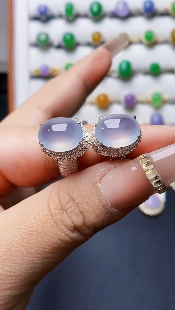 未镶嵌戒指翡翠?****?0420铜托