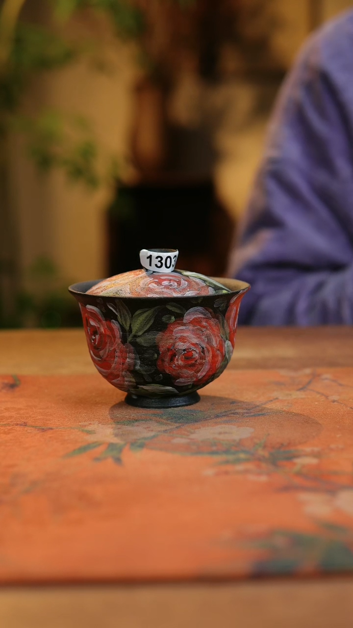 【闪购商品】瓷片1303景德镇手工手绘釉下彩高温瓷