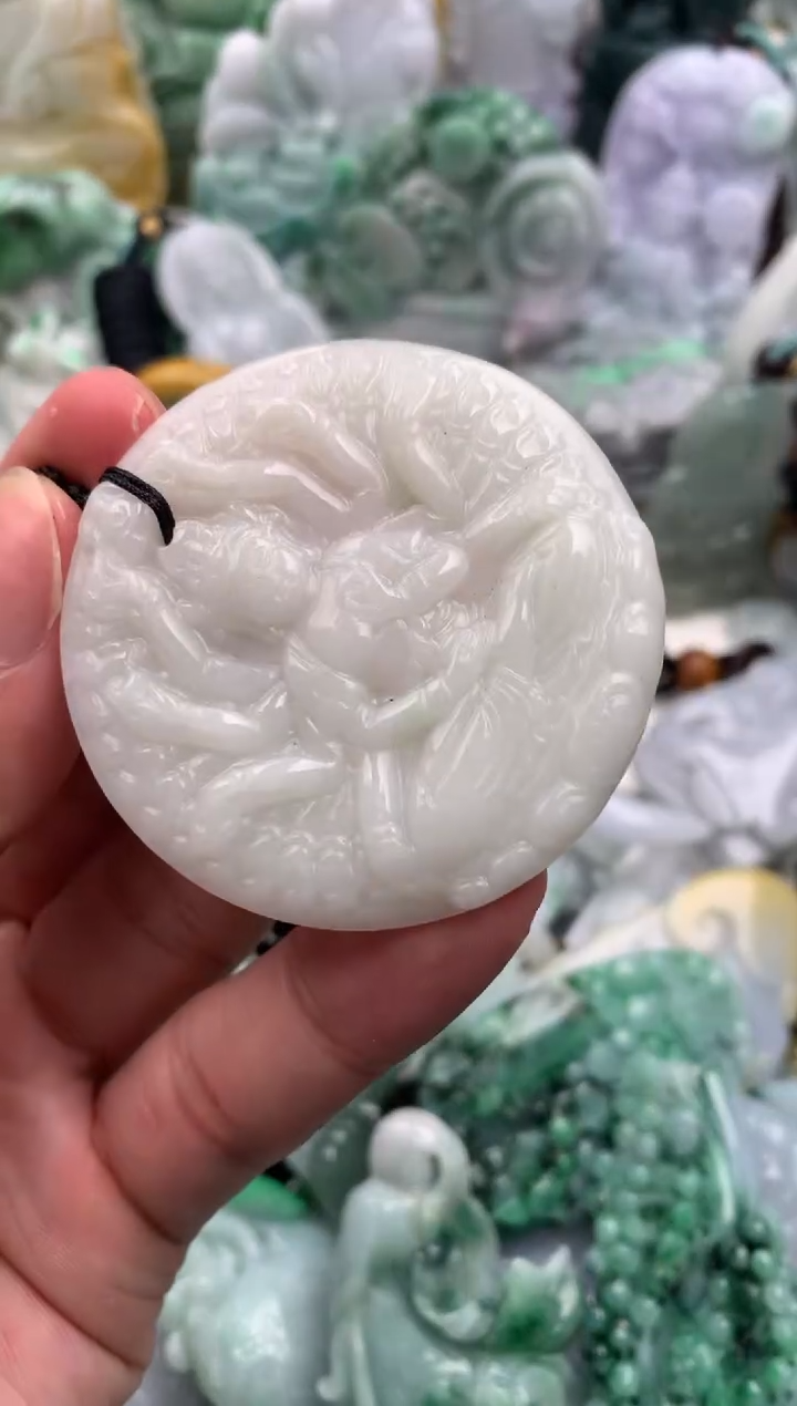 吊坠(不含链)未镶嵌翡翠1