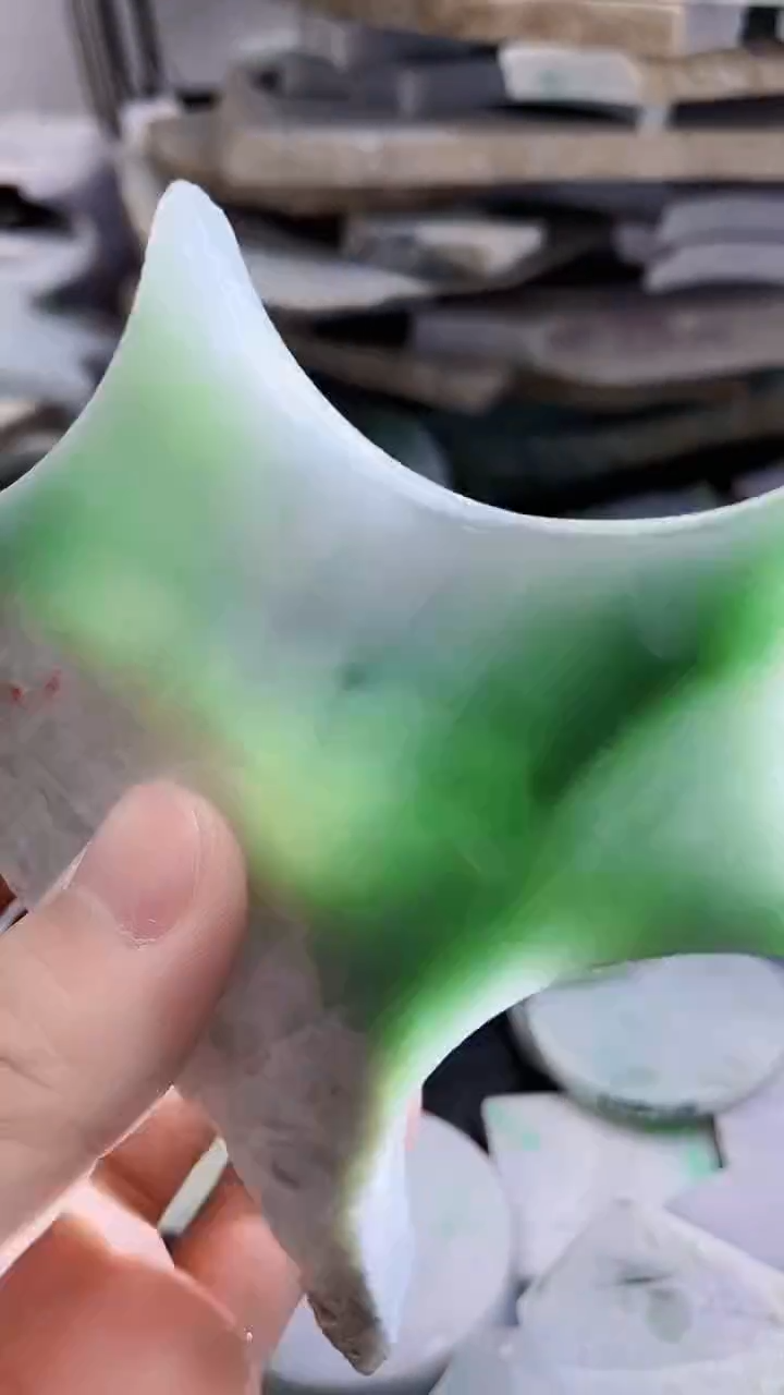 裸石翡翠天然A货翡翠板料