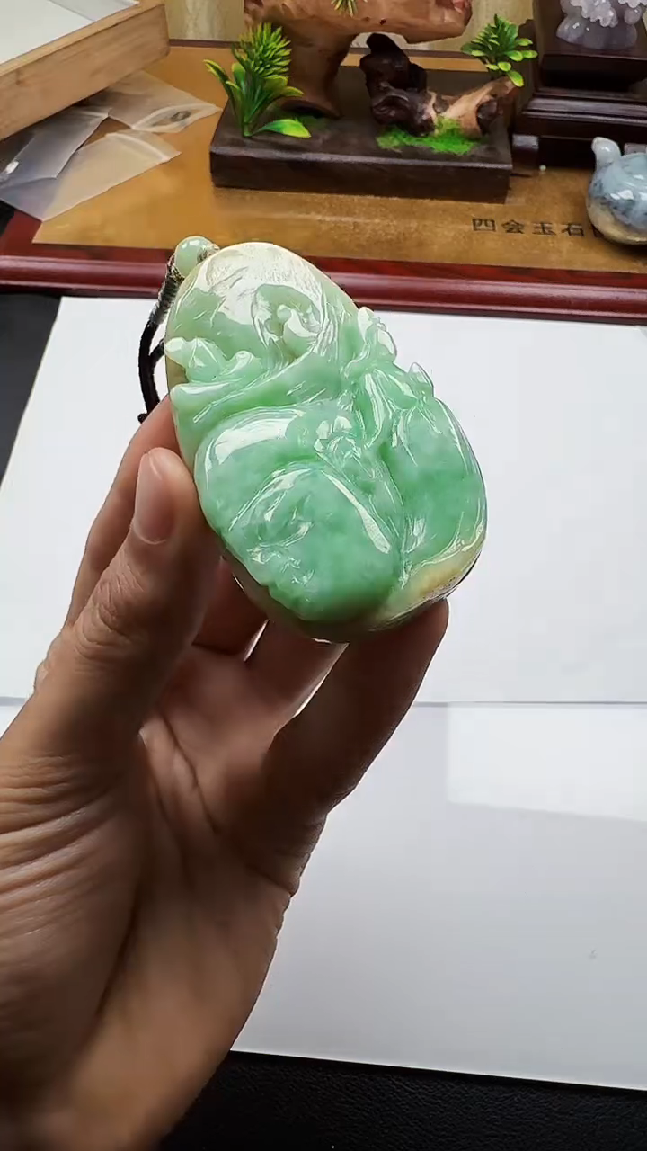 吊坠(不含链)未镶嵌翡翠1