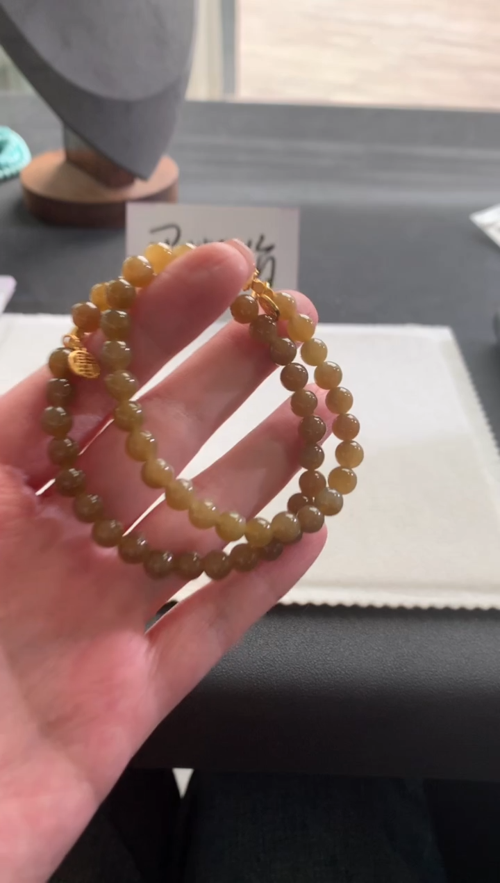 【闪购商品】和田玉手串未镶嵌和田玉手串F329多样性发一