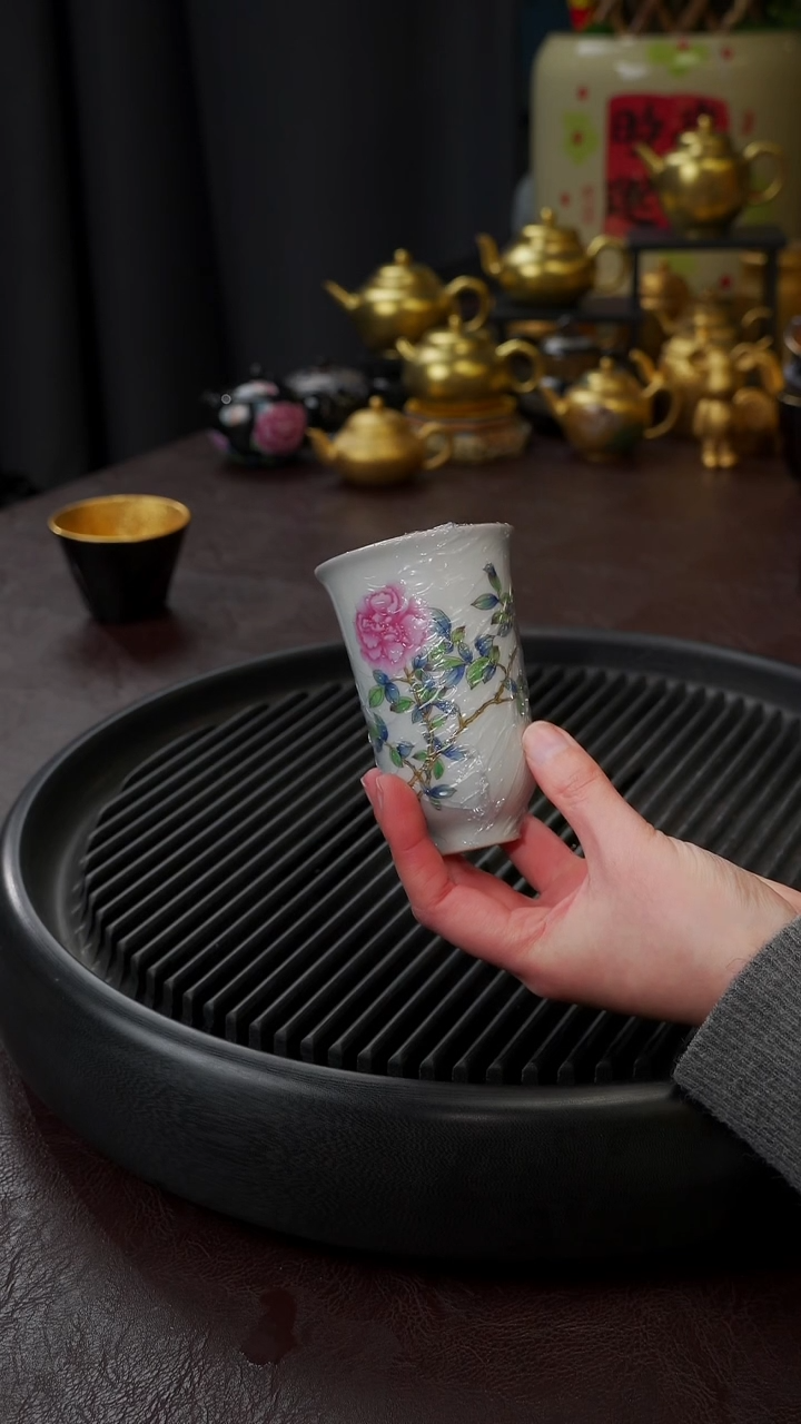 【闪购商品】杯【宜景窑虞美人系列】杯子 4