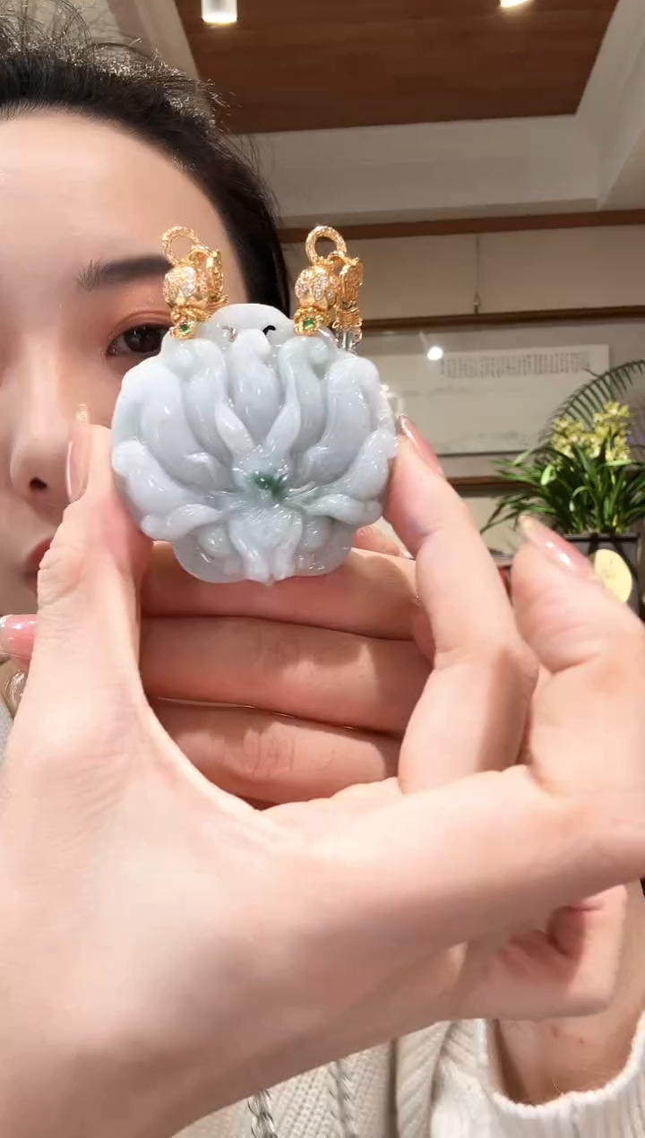 【闪购商品】翡翠颈饰未镶嵌国风