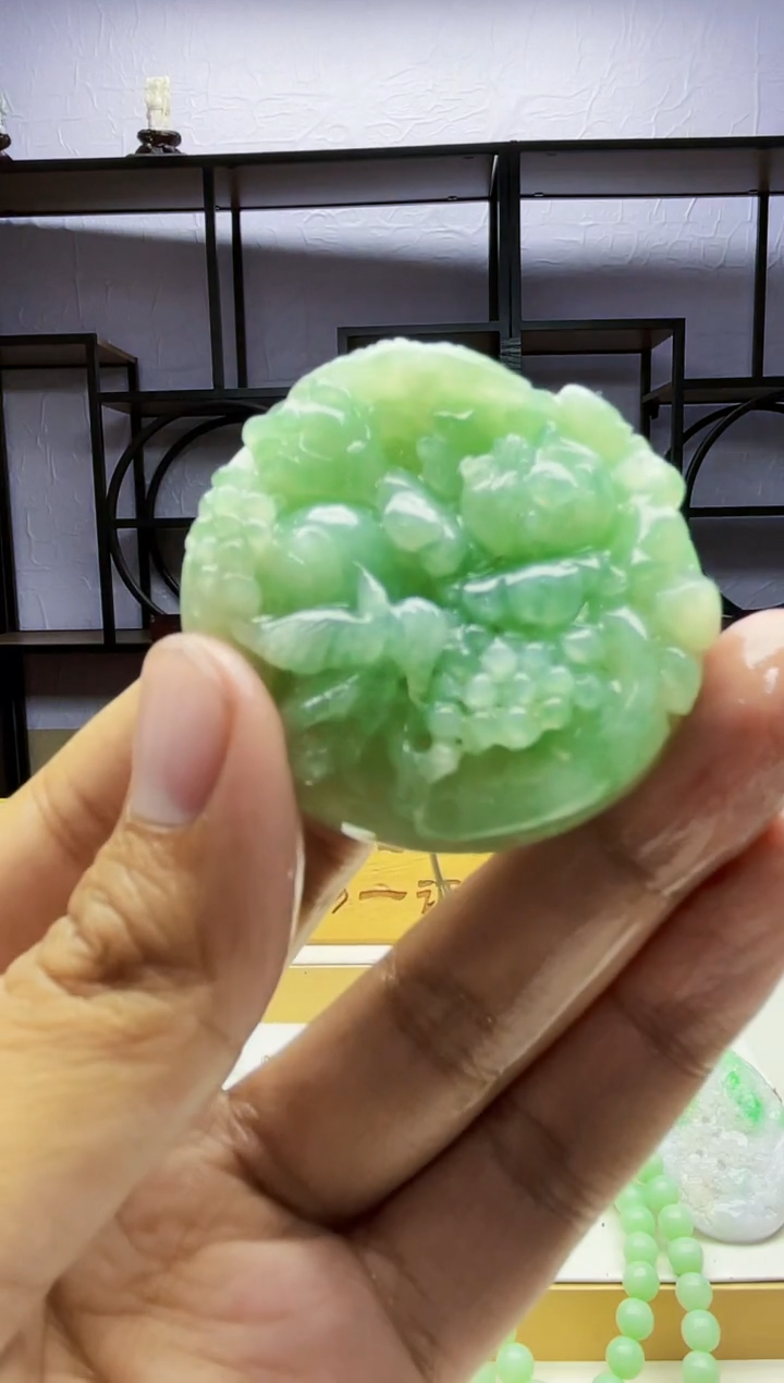 【闪购商品】定制翡翠未镶嵌毛货01250312