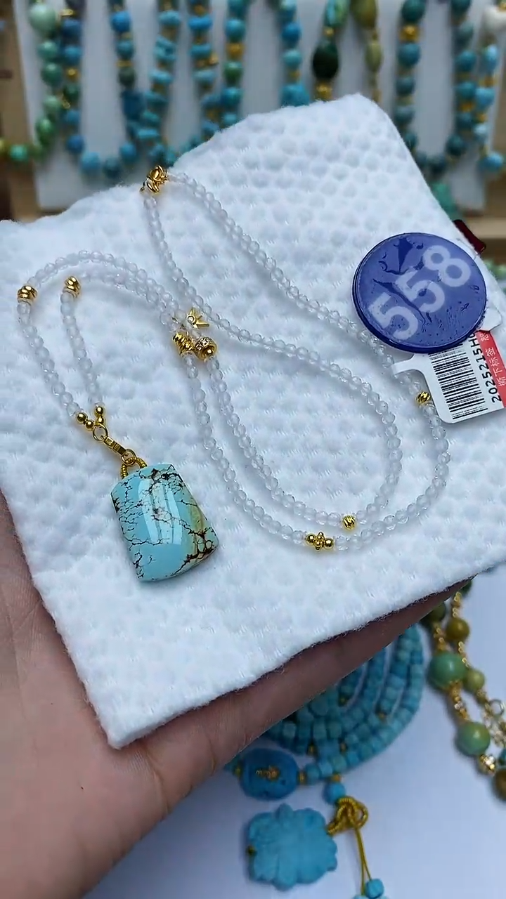 【闪购商品】绿松石项链未镶嵌558