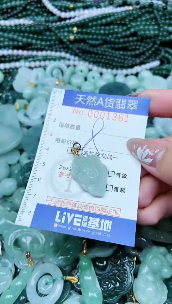 颈饰未镶嵌翡翠天然A货 支持复检