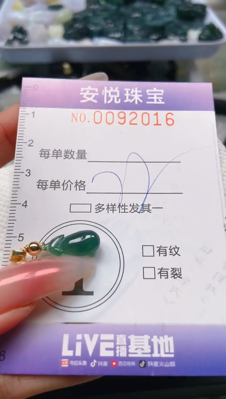 【闪购商品】翡翠颈饰未镶嵌闪购0092016