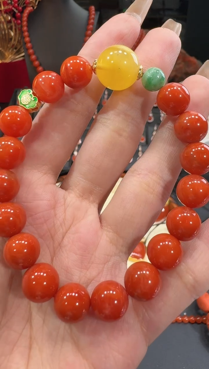 【闪购商品】玛瑙/玉髓手串未镶嵌手串