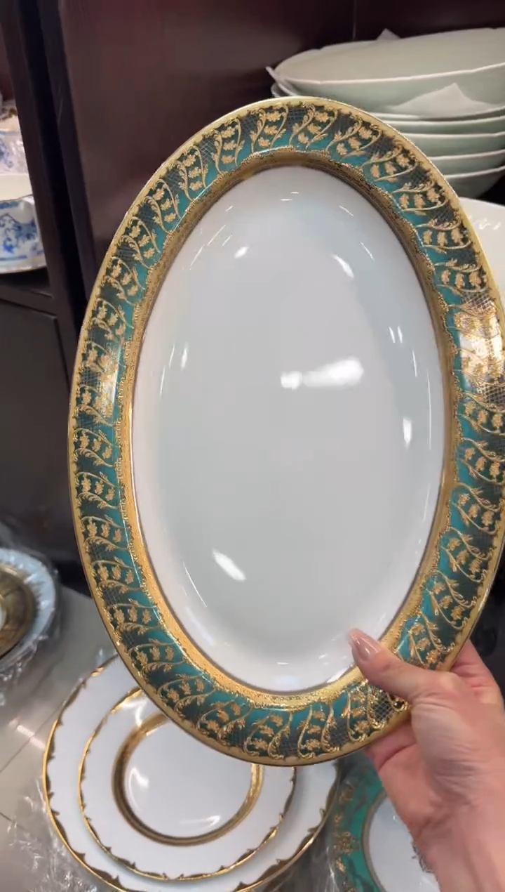 【闪购商品】瓷片14英寸鱼盘福利款