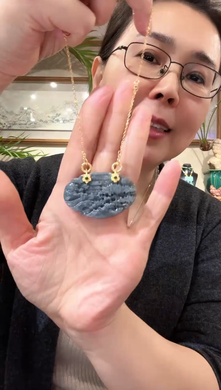 【闪购商品】翡翠颈饰未镶嵌国风