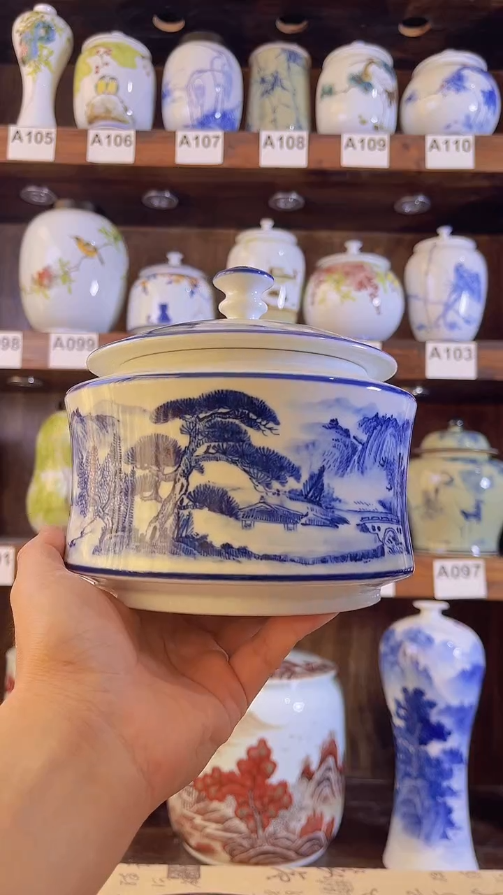 迎君陶瓷纯手工手绘 6