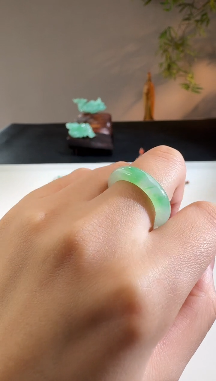 【闪购商品】翡翠戒圈未镶嵌【鑫鑫】