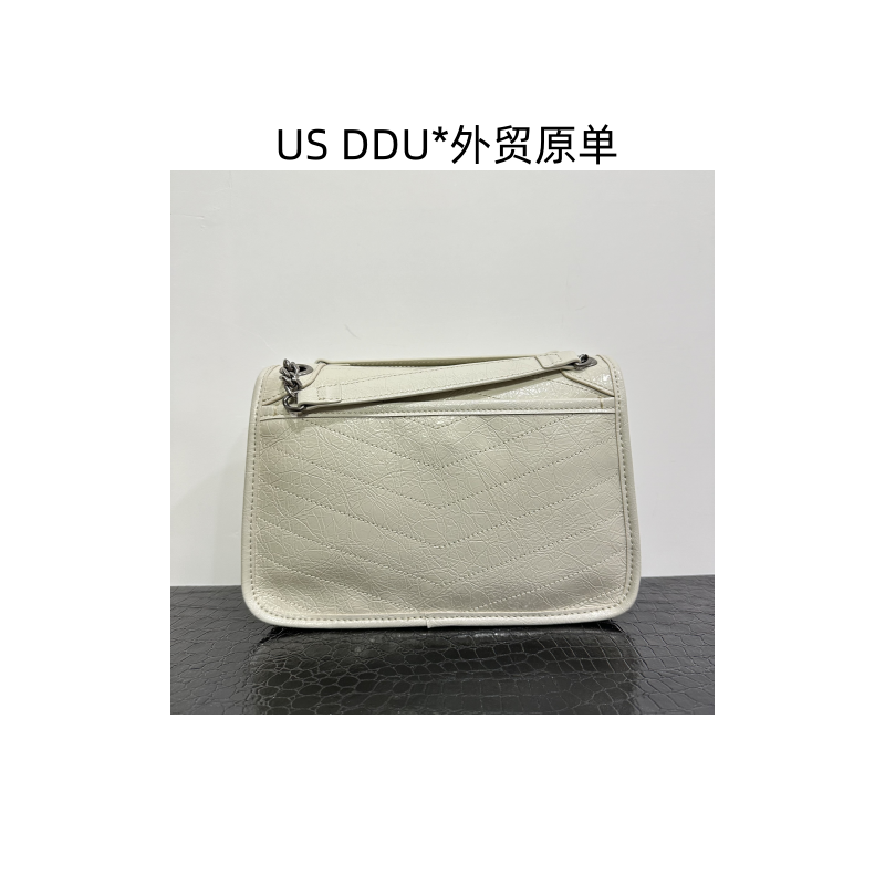 Y 流浪小号niki22白色单肩斜挎包MG25-007/H001