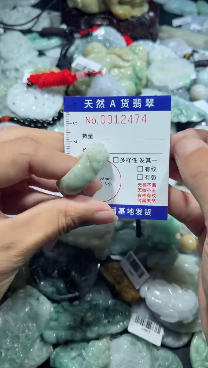 【闪购商品】翡翠颈饰未镶嵌00012474