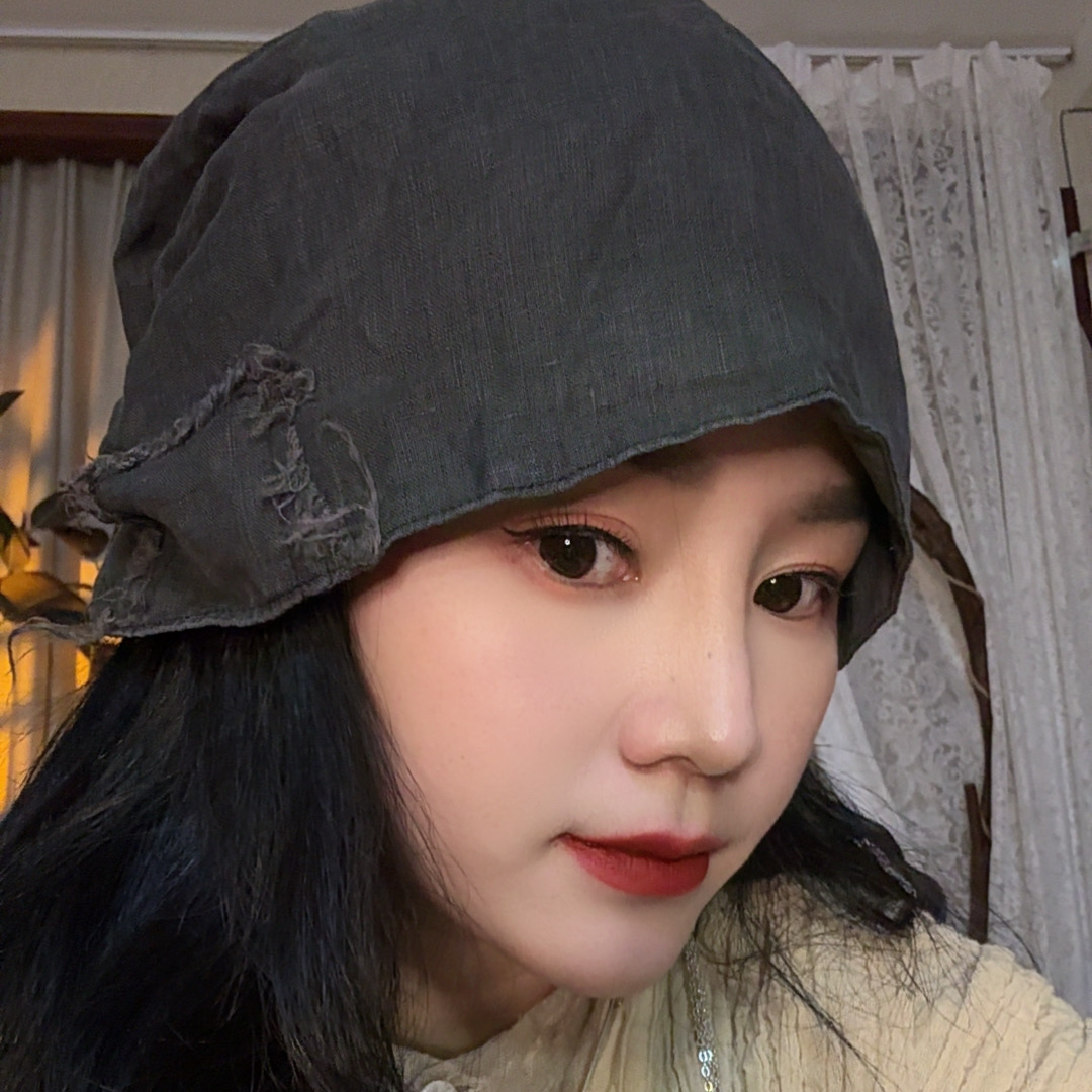 905197-100%比利时亚麻大头围帽（头为29-49）