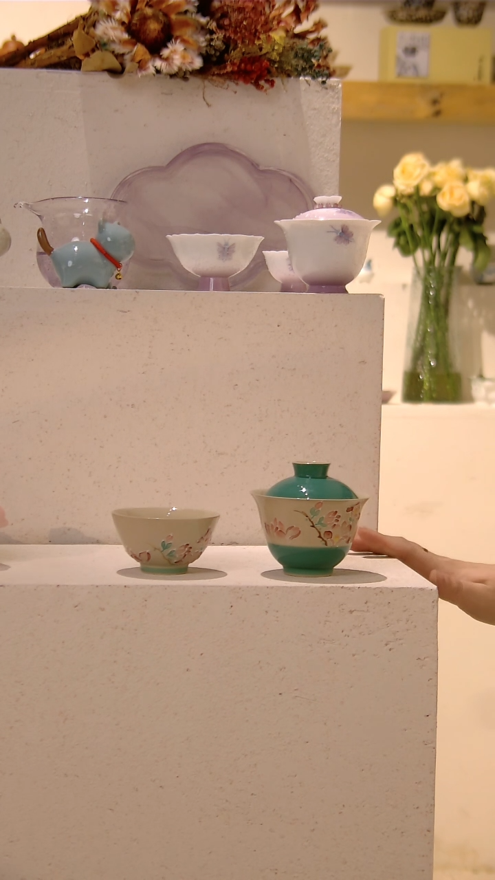 盖碗+茶杯 哈哈哈哈哈