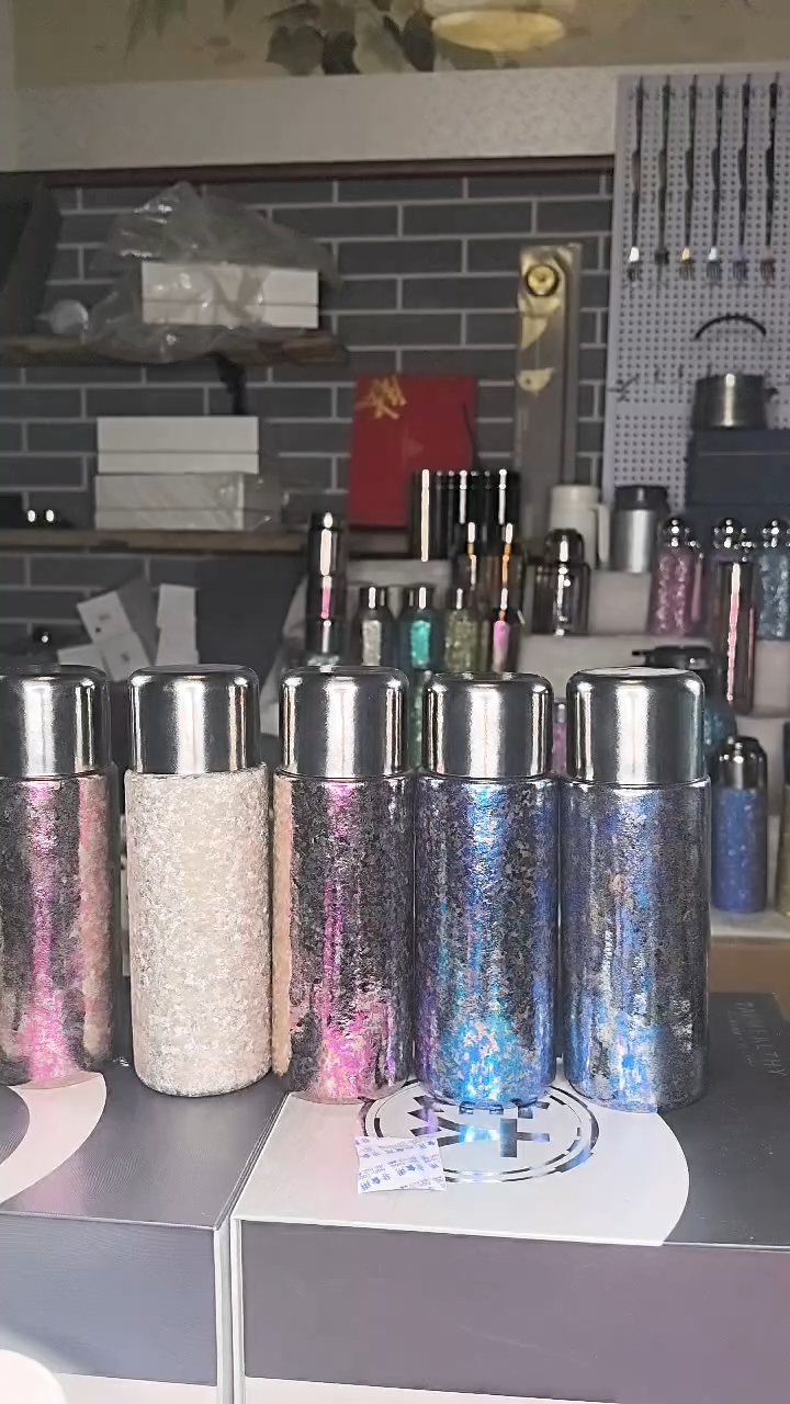 钛合金纯钛磁吸杯400ml不挑色