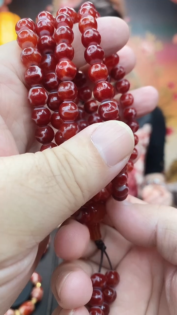 【闪购商品】玛瑙/玉髓毛衣链未镶嵌玛瑙度度毛衣链