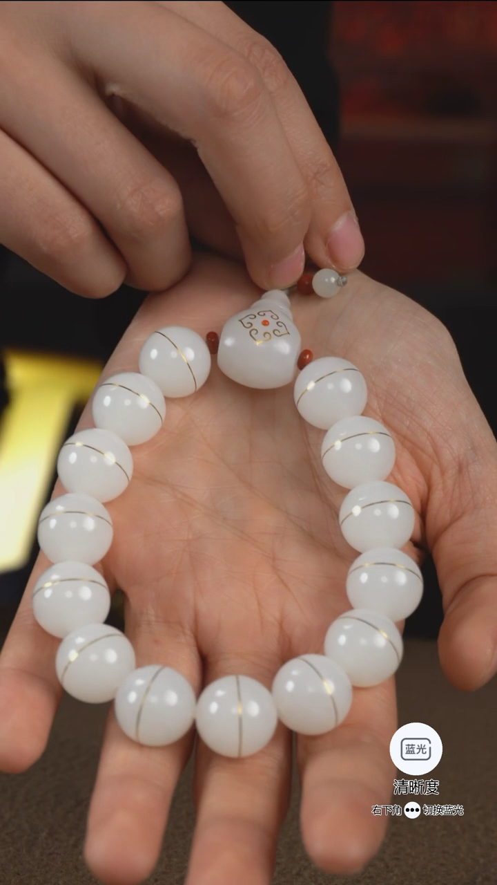 和田玉未镶嵌手串手串15