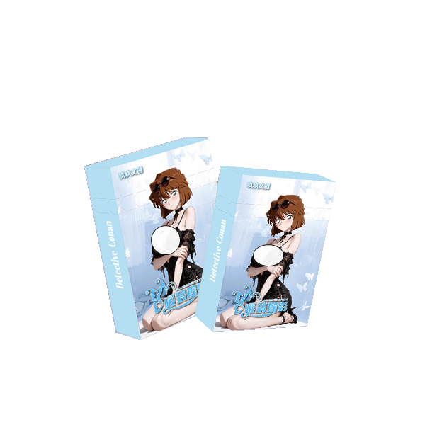 【玖玖文创】名侦探柯南全金属珐琅卡第1弹《暖裳蝶影》盲盒 默认代拆
