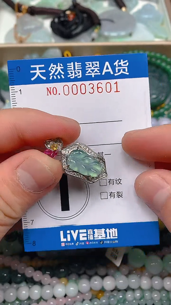 颈饰未镶嵌翡翠闪购0003601