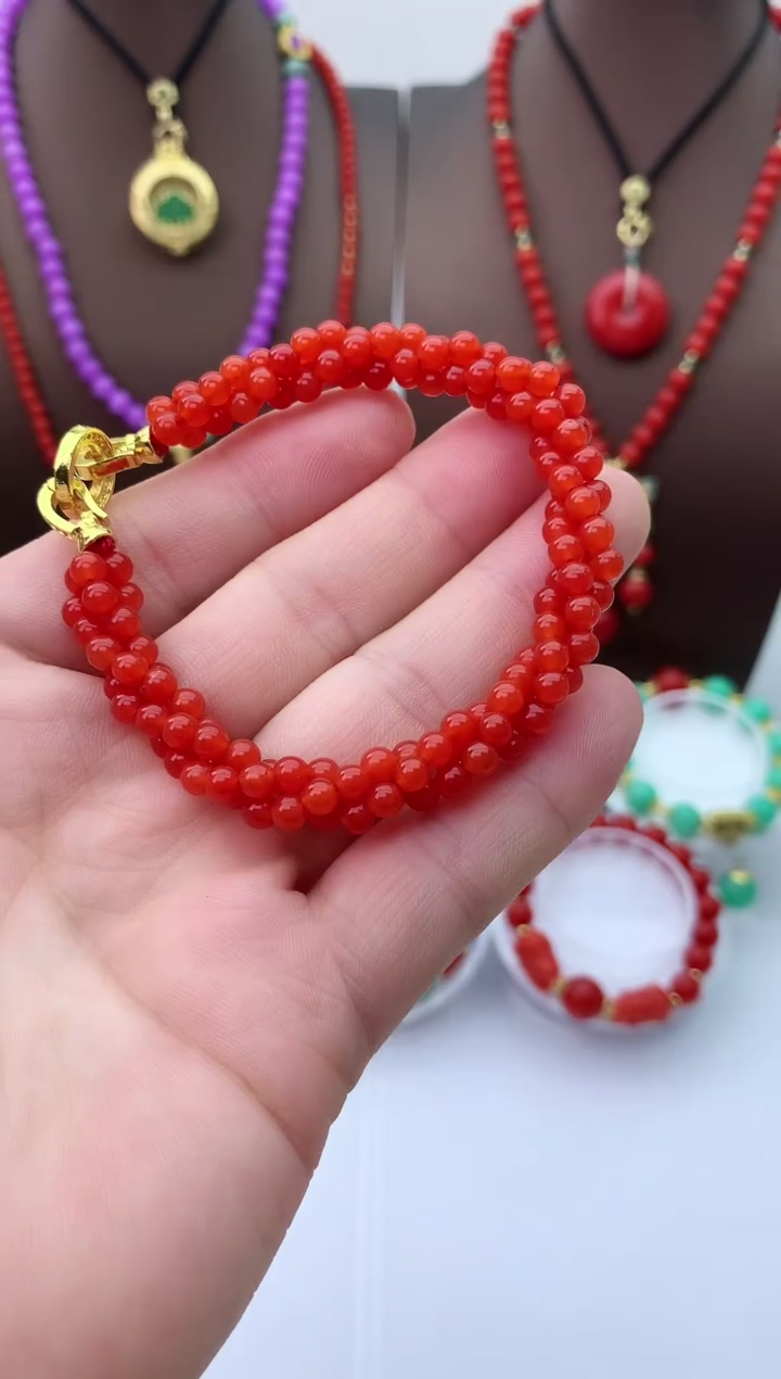 【闪购商品】翡翠手链未镶嵌S223手链