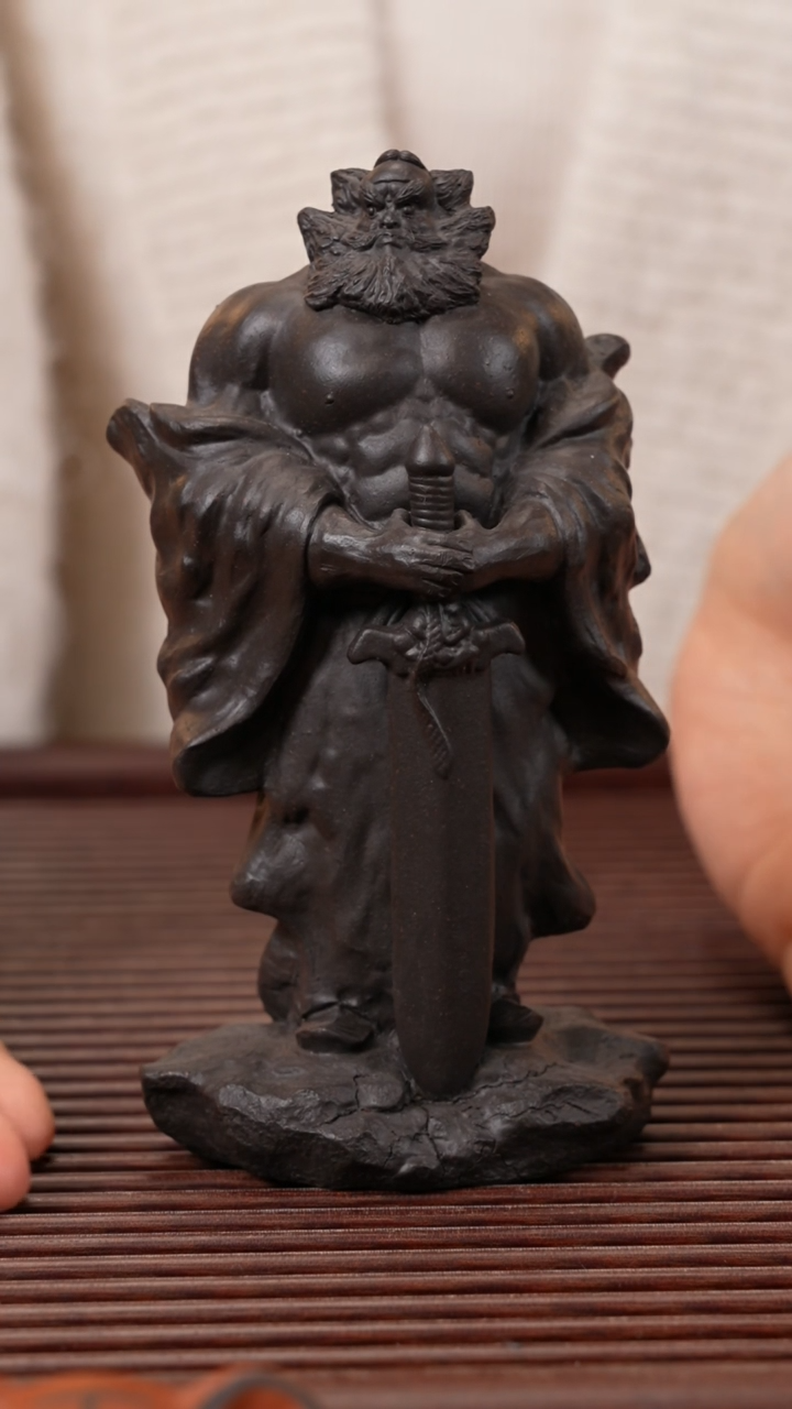 【闪购商品】紫砂茶宠紫砂钟馗