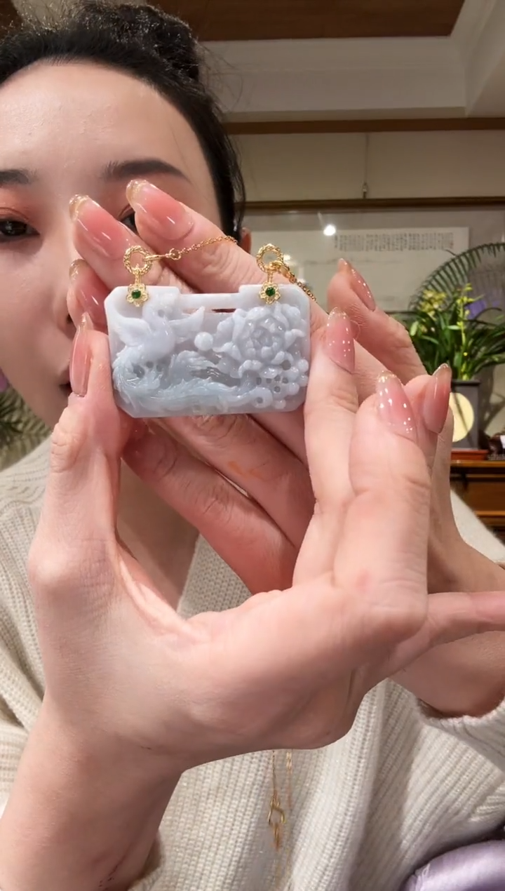 【闪购商品】翡翠颈饰未镶嵌国风