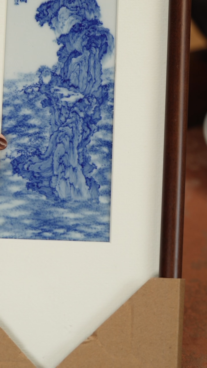 【闪购商品】与君赏瓷山水瓷板3