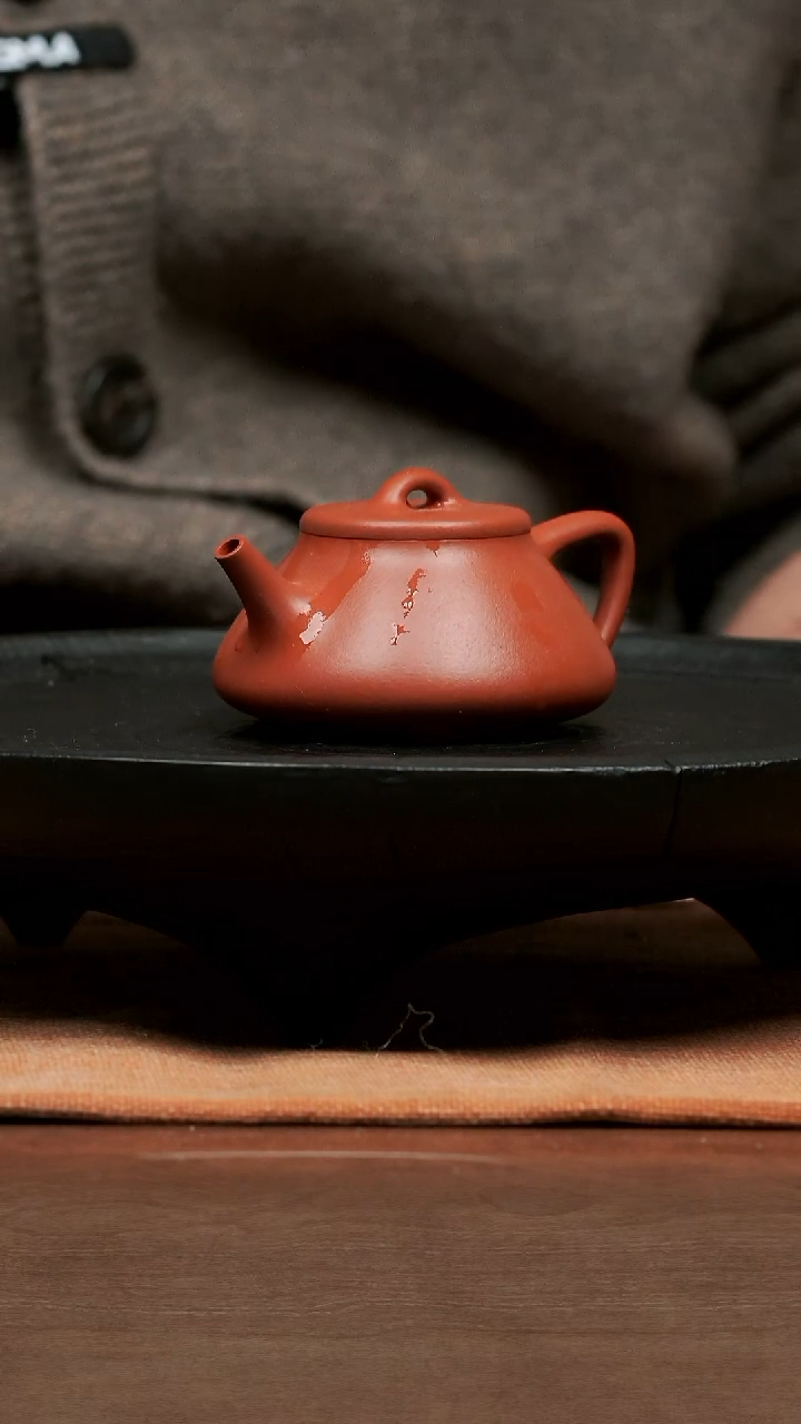 【闪购商品】紫砂茶壶五堂 士恒石瓢