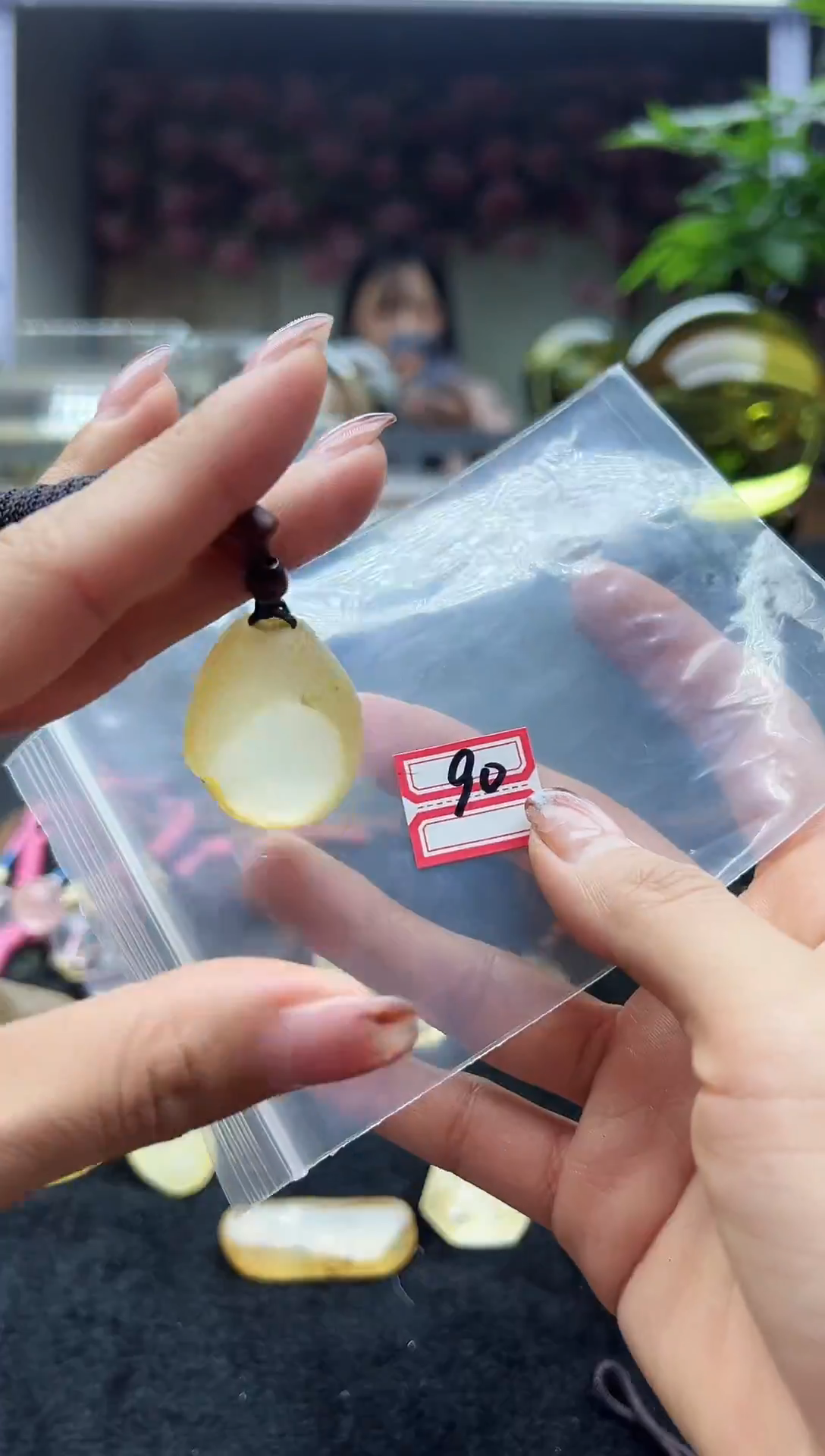 未镶嵌珠宝半成品水晶90