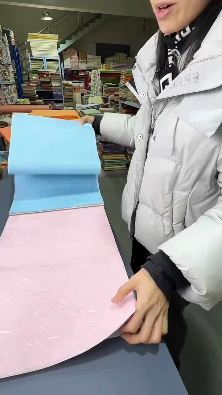 纯手工30*180cm五色50张雁楮清水云龙