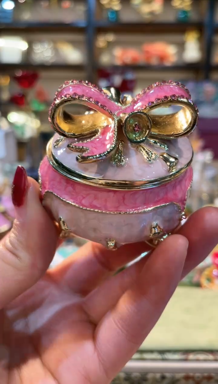 【闪购商品】珐琅彩精致首饰盒