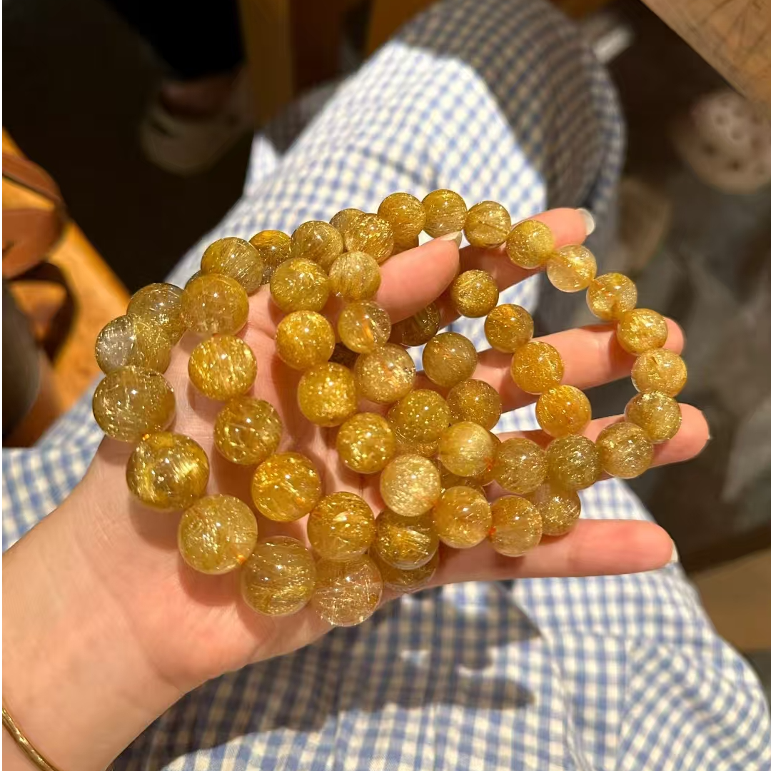 【喜家】水晶批发直播间挑选打包 天然水晶手链手串 下单链接