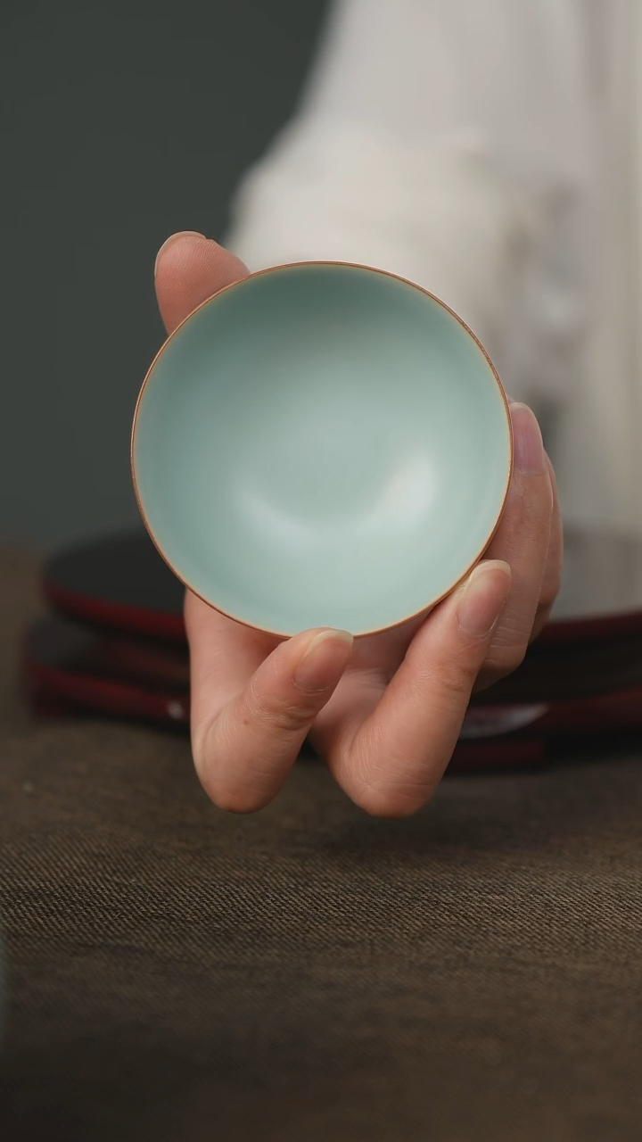 斗笠栈汝瓷主人杯